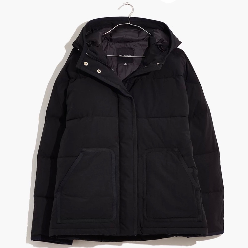 NWT Madewell Holland Quilted Puffer Parka